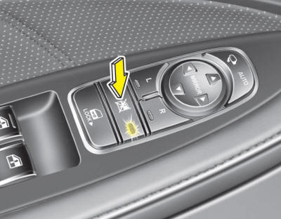 The driver can disable the power window switches on the rear passengers doors