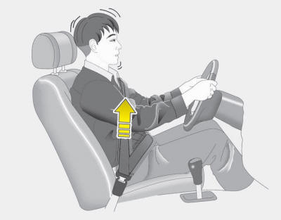 The purpose of the pre-safe seat belt is to tighten the seat belt during emergency