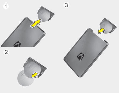 Battery Type: CR2412 To Replace the Battery: