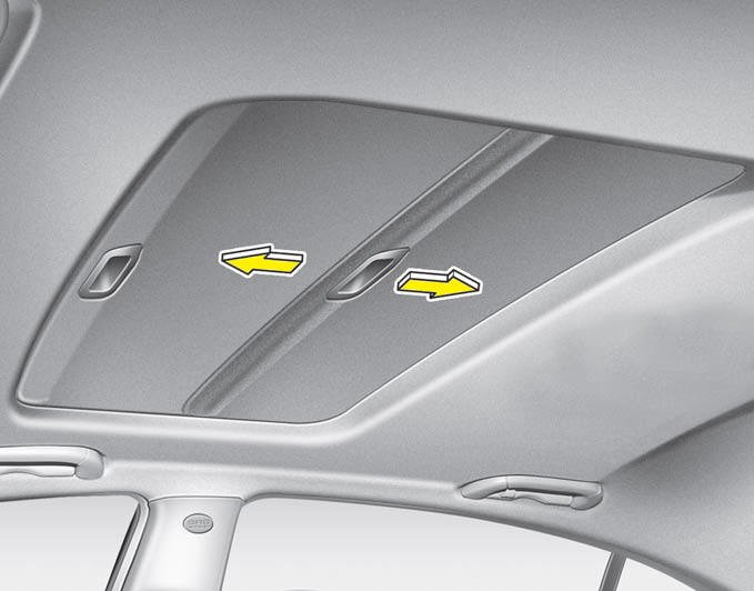 Hyundai Equus Resetting the Sunroof Sunroof Features of your