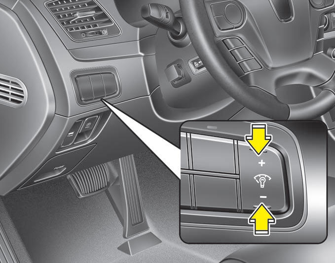 Hyundai Equus Instrument Cluster Control Instrument cluster