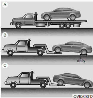 If emergency towing is necessary, we recommend having it done by an authorized
