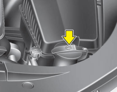 The reservoir is translucent so that you can check the level with a quick visual