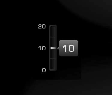 Adjust the height of the HUD image on the windshield glass (Level 0 to 20).