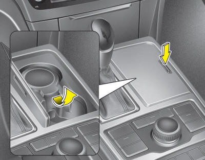 WARNING - Ashtray use